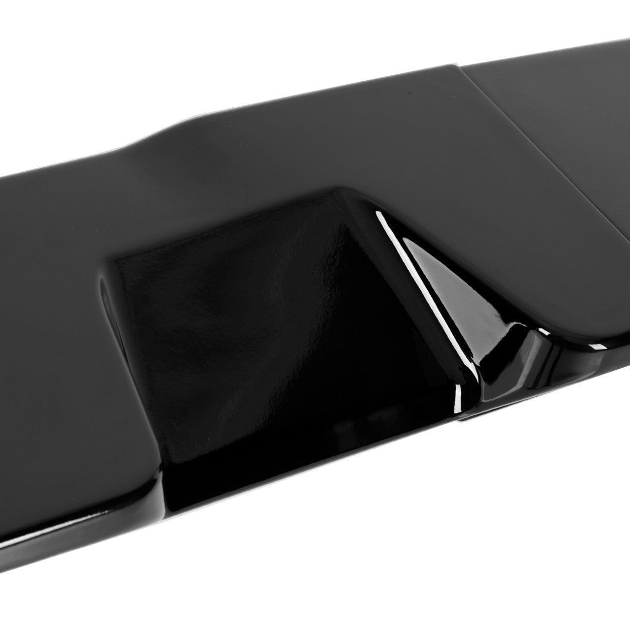 Spec D Rear Cab Spoiler (Glossy Black, 3pc): Ram 1500 2019 - 2024