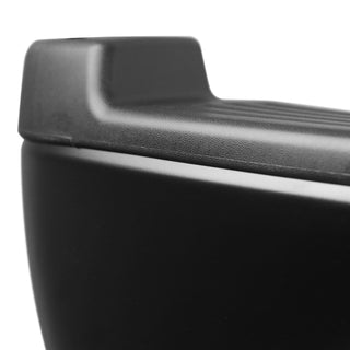 Spec D Black SS Factory Rear Step Bumper w/ License Lamps: Dodge Dakota 2005-2011