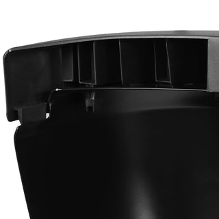 Spec D Black SS Factory Rear Step Bumper w/ License Lamps: Dodge Dakota 2005-2011