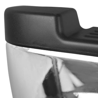 Spec D Chrome SS Factory Rear Step Bumper w/ License Lamps: Dodge Dakota 2005-2011