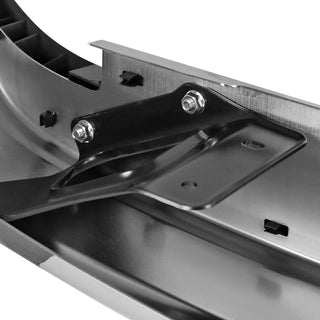 Spec D Chrome SS Factory Rear Step Bumper w/ License Lamps: Dodge Dakota 2005-2011