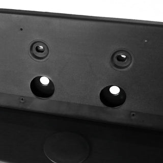 Spec D Black SS Rear Step Bumper w/ License Lamps: Dodge Ram 1500 / 2500 / 3500 2009-2012