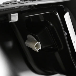 Spec D Black SS Rear Step Bumper w/ License Lamps: Dodge Ram 1500 / 2500 / 3500 2009-2012