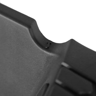 Spec D OEM Style Steel Rear Bumper (Black w/ Parking Sensor Holes): Dodge Ram 2009 - 2018