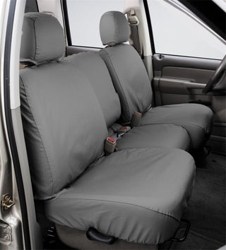 Covercraft Polycotton SeatSaver Custom Seat Covers (SECOND ROW): Dodge Ram 1500 / Ram 2500 / Ram 3500 09-10 - Gray