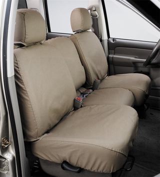 Covercraft Polycotton SeatSaver Custom Second Row Seat Covers: Dodge Ram 1500 / Ram 2500 / Ram 3500 2004-2008 - Taupe