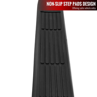 Spec D 3" Chrome SS Side Step Nerf Bars: Dodge Dakota 2000-2004 2.5L/3.9L