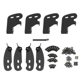 Spec D 3" Black SS Side Step Nerf Bars: Dodge Durango / Chrysler Aspen 2004-2010