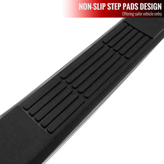 Spec D 3" Chrome SS Side Step Nerf Bars: Dodge Durango / Chrysler Aspen 2004-2010