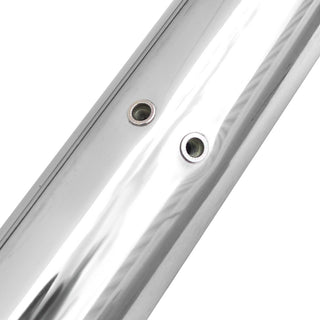 Spec D 3" Chrome SS Side Step Nerf Bars: Dodge Durango 2011-2024 3.6L / 5.7L