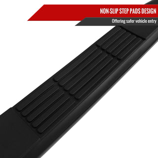 Spec D Black 3" Side Step Nerf Bars Running Boards: Jeep Gladiator 2020-2022 2.0L/3.6L