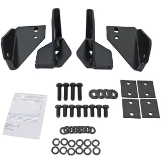 Spec D 3" Side Step Nerf Bars (Polished, 2pc): Jeep Grand Cherokee 1999 - 2004