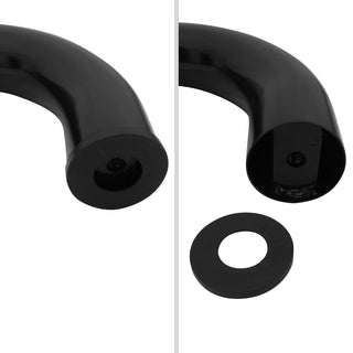 Spec D 3" Black SS Side Step Nerf Bars (REG CAB): Fits Dodge Ram 1500/2500/3500 2002-2009