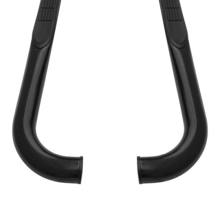 Spec D 3" Black SS Side Step Nerf Bars (REG CAB): Fits Dodge Ram 1500/2500/3500 2002-2009