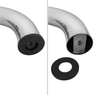 Spec D 3" Chrome Side Step Nerf Bars (REG CAB): Fits Dodge Ram 1500/2500/3500 2002-2009