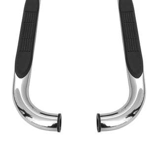 Spec D 3" Chrome Side Step Nerf Bars (REG CAB): Fits Dodge Ram 1500/2500/3500 2002-2009