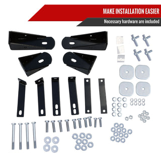 Spec D 3" Chrome Side Step Nerf Bars (REG CAB): Fits Dodge Ram 1500/2500/3500 2002-2009