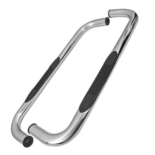 Spec D 3" Chrome Side Step Nerf Bars (REG CAB): Fits Dodge Ram 1500/2500/3500 2002-2009