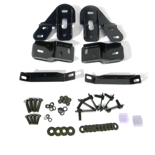 Spec D 3" Black SS Side Step Nerf Bars (CREW CAB): Fits Ram 1500 2009-2018 / Ram 2500 3500 4500 5500 2010-2024