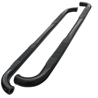 Spec D 3" Black SS Side Step Nerf Bars (CREW CAB): Fits Ram 1500 2009-2018 / Ram 2500 3500 4500 5500 2010-2024