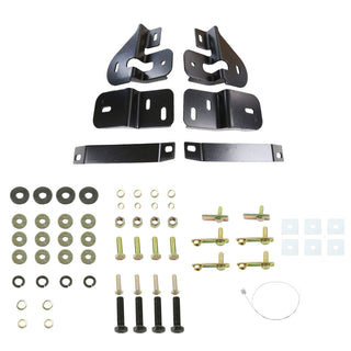 Spec D 3" Black SS Side Step Nerf Bars (REG CAB): Fits Ram 1500 2009-2018 / Ram 2500 3500 4500 5500 2010-2021