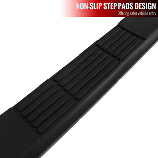 Spec D 3" Black SS Side Step Nerf Bars (REG CAB): Fits Ram 1500 2009-2018 / Ram 2500 3500 4500 5500 2010-2021