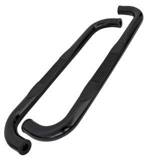 Spec D 3" Black SS Side Step Nerf Bars (REG CAB): Fits Ram 1500 2009-2018 / Ram 2500 3500 4500 5500 2010-2021