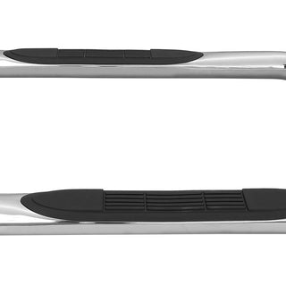 Spec D 3" Chrome SS Side Step Nerf Bars: Fits Dodge Ram 1500/2500/3500 2009-2021 Regular Cab