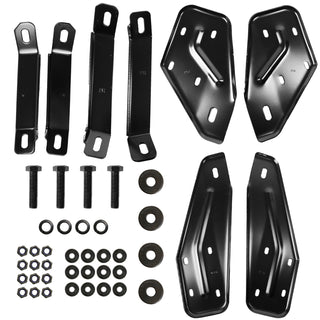 Spec D 3" Chrome SS Side Step Nerf Bars: Ram 1500 Quad Cab 2019-2024