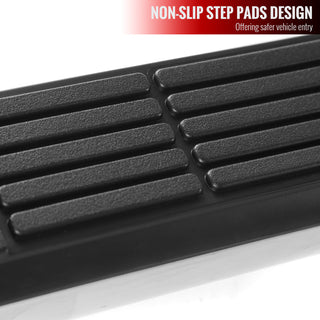 Spec D 3" Chrome SS Side Step Nerf Bars: Ram 1500 Quad Cab 2019-2024