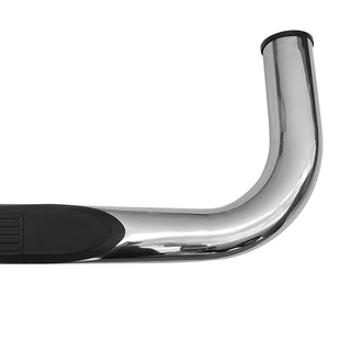 Spec D 3" Chrome SS Side Step Nerf Bars: Fits Dodge Ram 1994-2002