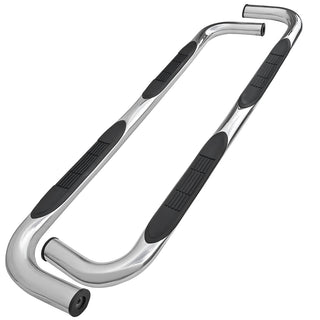 Spec D 3" Chrome SS Side Step Nerf Bars: Fits Dodge Ram 1994-2002
