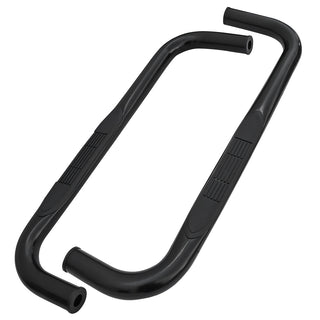 Spec D 3" Black SS Side Step Nerf Bars: Fits Dodge Ram 1994-2002