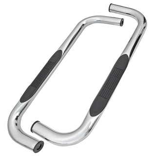 Spec D 3" Chrome SS Side Step Nerf Bars: Fits Dodge Ram 1994-2002