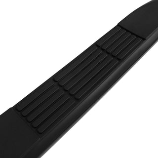 Spec D 3" Black SS Side Step Nerf Bars (2DR): Jeep Wrangler JK 2007-2018