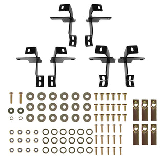 Spec D 3" Chrome SS Side Step Nerf Bars (4DR): Jeep Wrangler JK 2007-2018