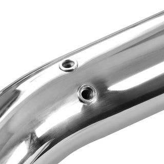 Spec D 3" Chrome SS Side Step Nerf Bars (4DR): Jeep Wrangler JK 2007-2018