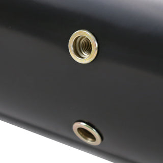 Spec D Black 4" Oval Side Step Nerf Bars Running Boards: Jeep Gladiator 2020-2022 2.0L/3.6L