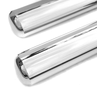 Spec D 4" Chrome SS Side Step Nerf Bars: Ram 1500 Crew Cab 2019-2024