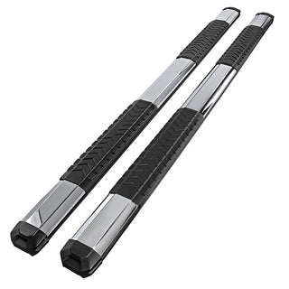 Spec D 5" Aluminum Side Step Bars: Fits Dodge Ram 2002-2008 Quad Cab