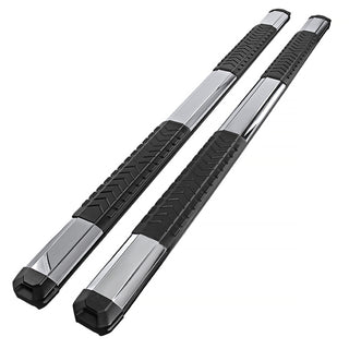 Spec D 5" Side Step Nerf Bars (Polished): Dodge Ram Crew Cab 2009 - 2018