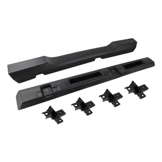 Spec D Side Step Nerf Bars (Black): Jeep Wrangler JK 2-Door 2007 - 2018