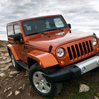 Spec D Side Step Nerf Bars (Black): Jeep Wrangler JK 2-Door 2007 - 2018