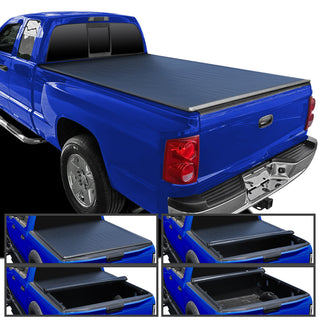 Spec D Roll Up Vinyl Tonneau Cover 6.5' Bed: Fits Dodge / Ram / Mitsubishi 2005-2011