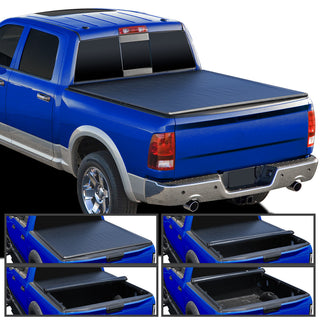 Spec D Roll Up Vinyl Tonneau Cover 5'8" Short Bed: Dodge Ram 1500 2009-2024