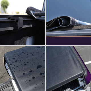 Spec D Roll Up Vinyl Tonneau Cover 6.5FT Bed: Fits Dodge Ram 1994-2002