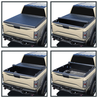 Spec D Vinyl Roll-Up Tonneau Cover: Ram 1500 (w/ 6.4ft Bed) 2019 - 2024