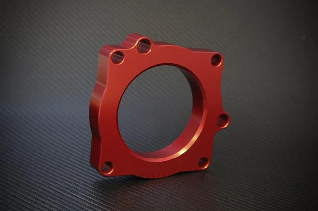 Torque Solution Throttle Body Spacer: Chrysler 300C / Dodge Challenger / Charger / Magnum 2005 - 2024 (5.7L Hemi / 6.1L SRT8 & 6.4L 392)