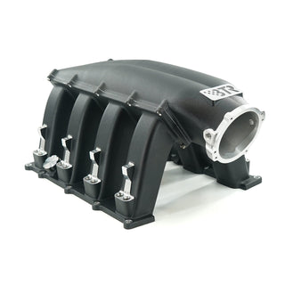 Brian Tooley Racing Trinity Intake Manifold Long Runner Dual Injector: Fits 6.2L Gen III Hemi - Black