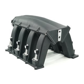 Brian Tooley Racing Trinity Intake Manifold Long Runner Dual Injector: Fits 6.2L Gen III Hemi - Black